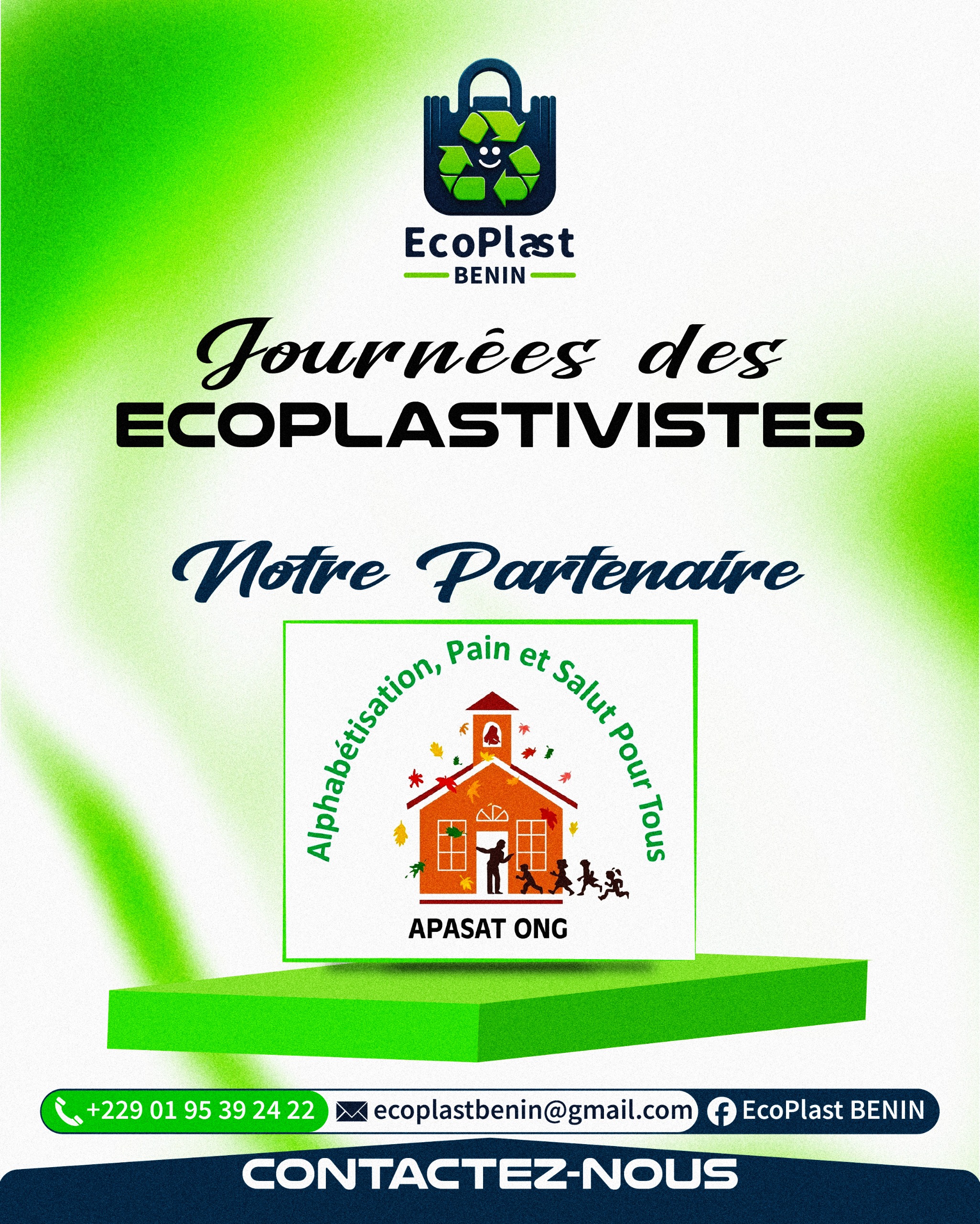 Animation d’un atelier de plaidoyer environnemental à la Journée Ecoplastivistes de Vakon